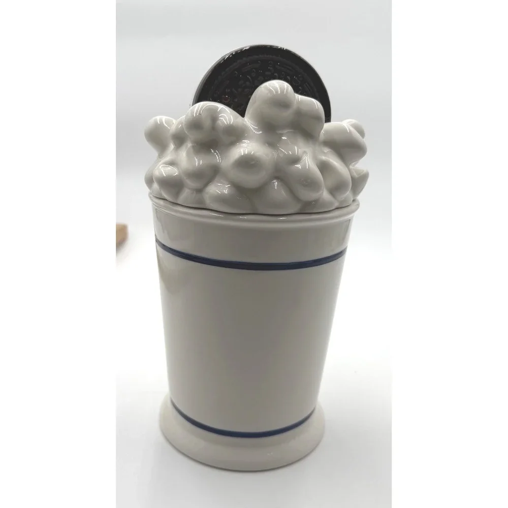 OREO Vintage Splash Cookie Jar Houston Harvest 31589 Ceramic 10.5